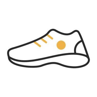 spor ayakkabı kutsal kişilerin resmi, vektör çizim