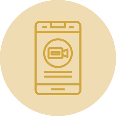 cep telefonu ikonu vektör illüstrasyonu