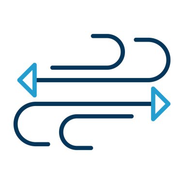 Ok simgesi. satır biçimi