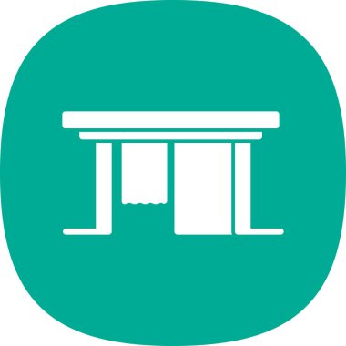 Yapı simgesinin vektör illüstrasyonu