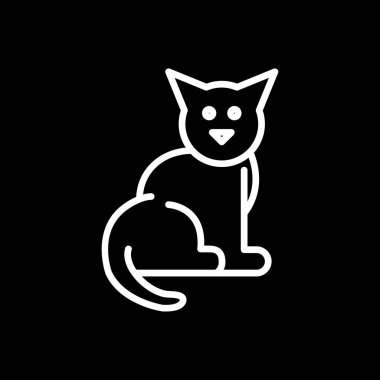 cat web icon vector illustration