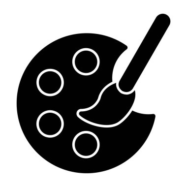 Yiyecek ve içecek işaretinin vektör çizimi