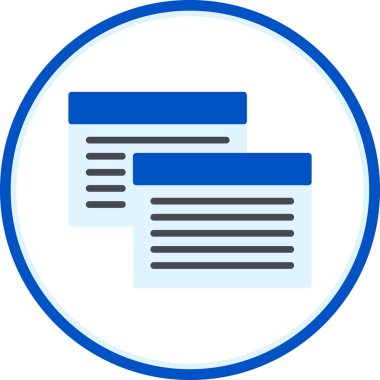 Web tarayıcı simgesi, vektör illüstrasyonu basit tasarım