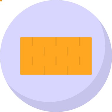 Duvar, Tuğla Bloğu Vektör Simgesi