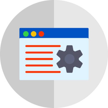 seo ve pazarlama düz vektör simgeleri.