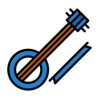 Simgenin modern simgesinin vektör çizimi