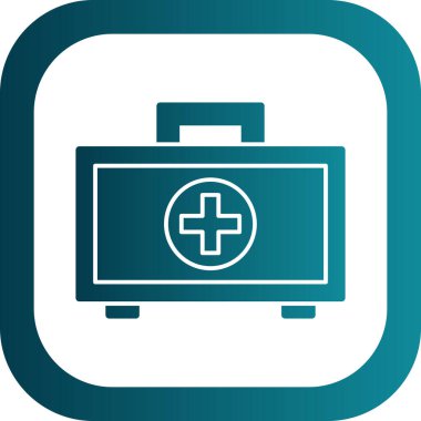 İlk yardım kiti vektör illüstrasyonu