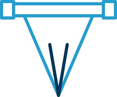 Modern b 'nin vektör illüstrasyonu eksik simgesi