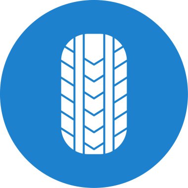 Lastik simgesi, vektör illüstrasyon tasarımı