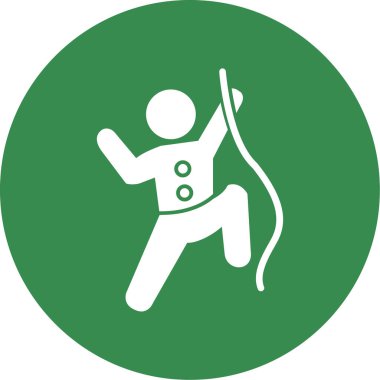 Web simgesi vektör illüstrasyonuna tırmanılıyor