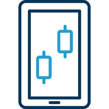 Arkaplanda akıllı telefon simgesi izole edildi. Web sitesi, uygulama, cep telefonu sembolü ve akıllı telefon logosu için son moda telefon şablonu