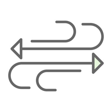 Ok simgesi. vektör illüstrasyonu