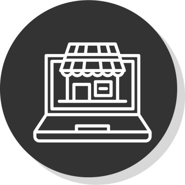 İnternetten alışveriş. Basit tasarım