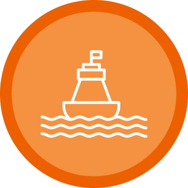 Simge vektör çizim şamandıra 