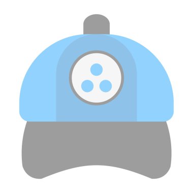 hat simgesi, vektör illüstrasyonu basit tasarım