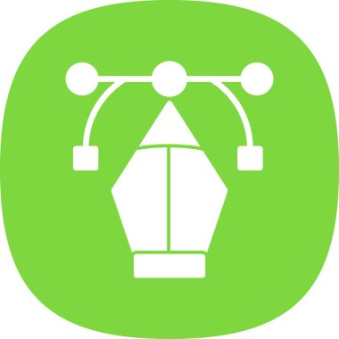 Modern b 'nin vektör illüstrasyonu eksik simgesi