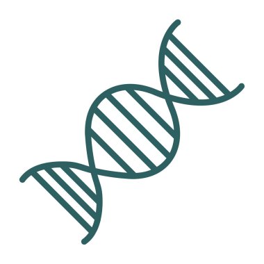 dna. Web simgesi basit illüstrasyon 