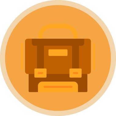  Evrak Çantası'nı web simge vektör çizim 