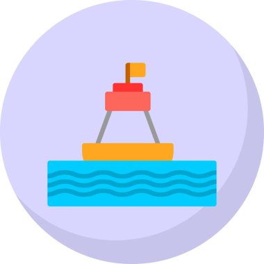 Simge vektör çizim şamandıra 