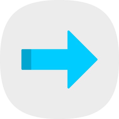 ok simgesi, vektör illüstrasyonu 