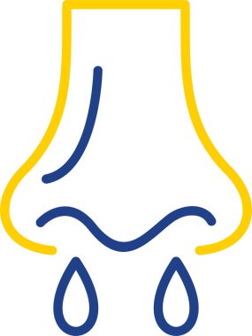 Yağmur Damlası. Basit illüstrasyon