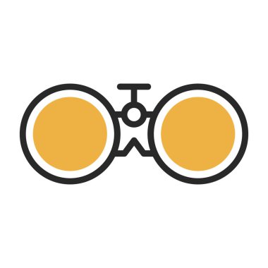 Dürbün simgesi, logo illüstrasyonu