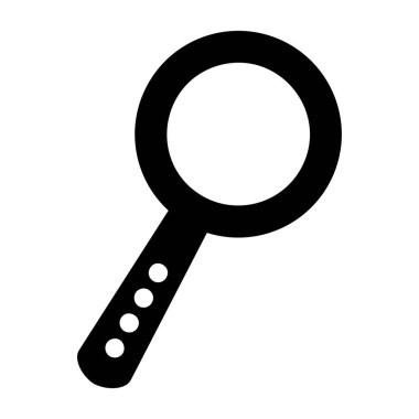 Büyüteç simgesi. vektör illüstrasyonu 