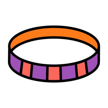 izole edilmiş renkli şeker simgesi vektörü