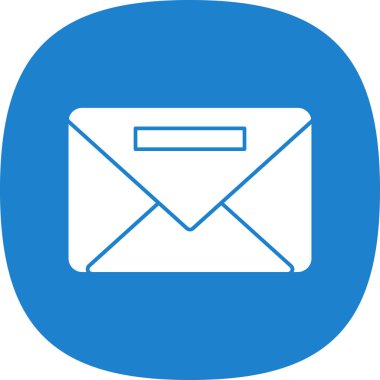 zarf simgesi vektör illüstrasyonu