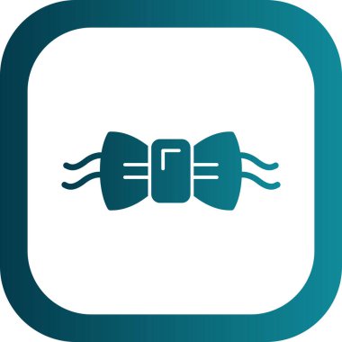 Papyon düz simge, vektör illüstrasyon basit tasarım