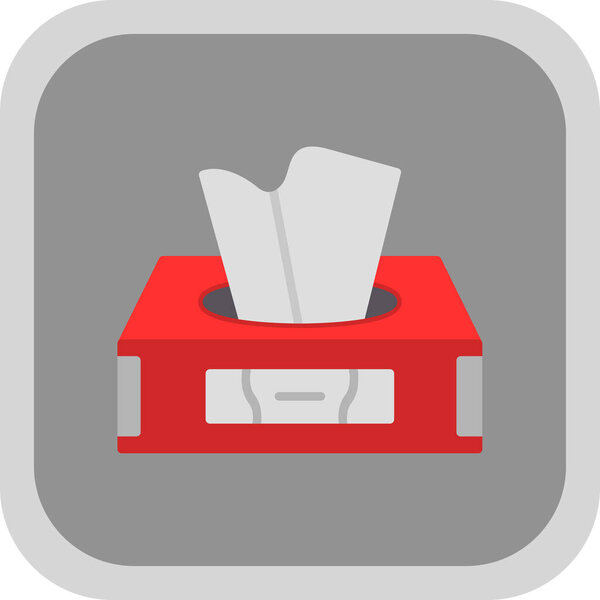 tissue box icon, vector illustration 