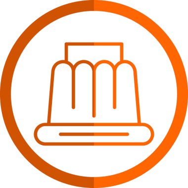 Bir kitap simgesinin vektör illüstrasyonu