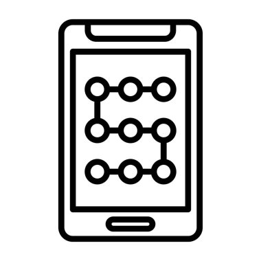 akıllı telefon simgesi. beyaz arkaplanda izole edilmiş web tasarımı için akıllı telefon vektör simgesi