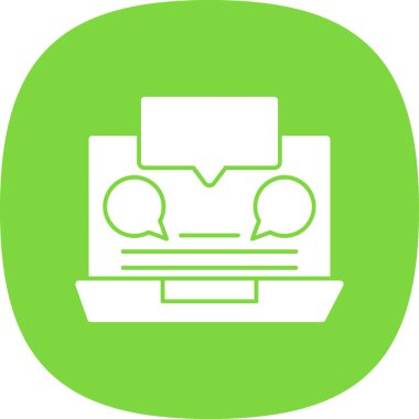 seo modern simgesinin vektör illüstrasyonu