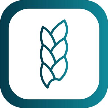 buğday simgesinin vektör illüstrasyonu