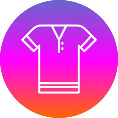 t-shirt simgesi, vektör illüstrasyonu basit tasarım