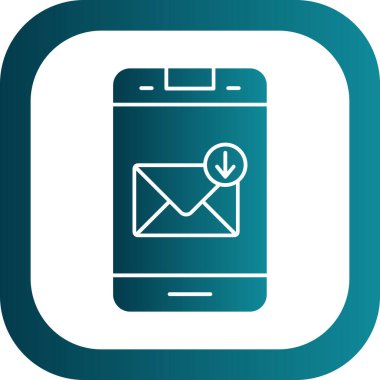 Vektör Mobil simge illüstrasyonu