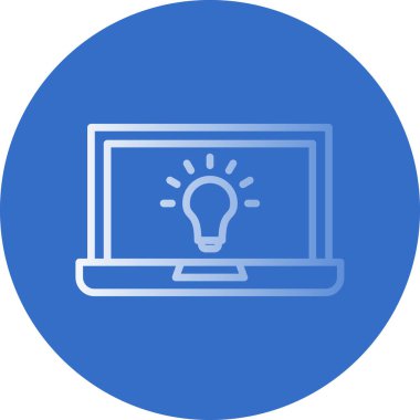 vektör dizüstü simgesi illüstrasyonu