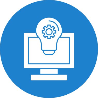 seo modern simgesinin vektör illüstrasyonu