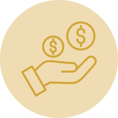 para simgesi vektör illüstrasyonu