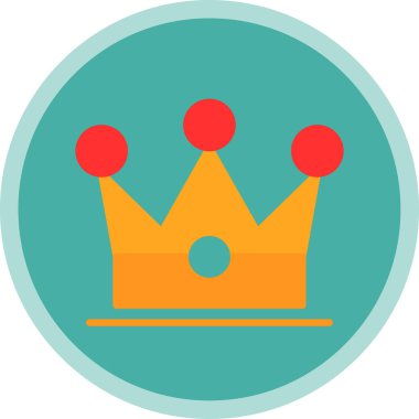 Kraliyet taç vektör illüstrasyon tasarımı