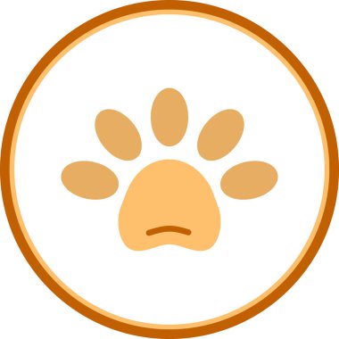 Web simgesi pençe, illüstrasyon vektör