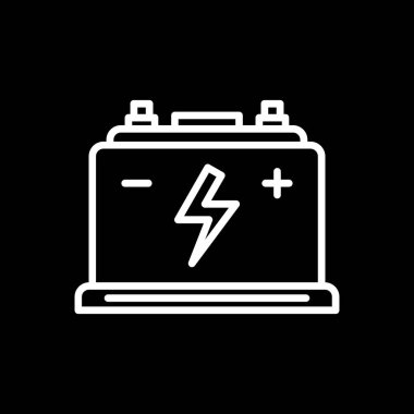 Pil. Web simgesi basit tasarım                       