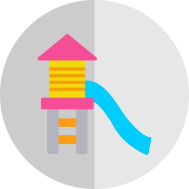 Bir ev simgesinin vektör illüstrasyonu