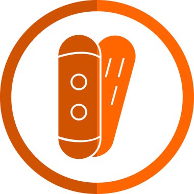 Bir termometre simgesinin vektör çizimi