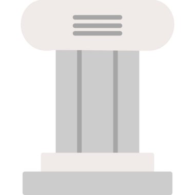 Sütun. Web simgesi basit illüstrasyon