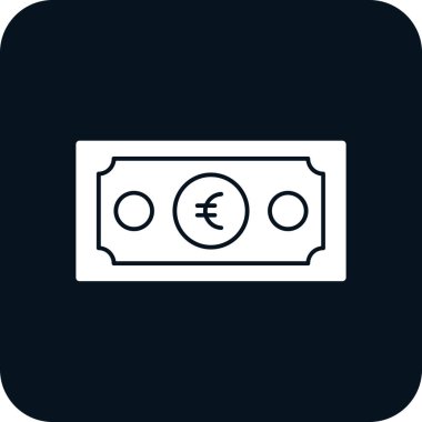 Web ve mobil uygulama tasarımınız için para simgesi, dolar logosu konsepti 