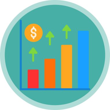 Grafik. Web simgesi basit illüstrasyon