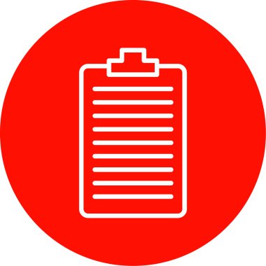 Pano simgesi, vektör illüstrasyonu basit tasarım