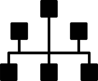 Durum haritası simgesi, vektör illüstrasyonu basit tasarım